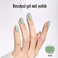 Larvall Beautpal Green Gel Polish 15Ml Soak Off Uv Led Spring Gel Nail Polish Nail Art Manicure Salon Diy At Home Color 133 Nat