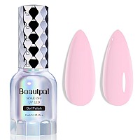 Beautpal Baby Pink Gel Polish 15Ml Soak Off Uv Led Gel Nail Polish Nail Art Manicure Salon Diy At Home Color 130 Floral Pink