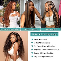 Xzz Ombre Highlight Lace Front Wigs Human Hair 1B30 Black And Brown Deep Wave Wigs Human Hair Honey Blonde Human Hair 13X4 Hd L