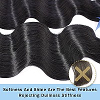 Wiilm Human Hair Bundles 12A Raw Hair 3 Bundels Human Hair 100 Unprocessed Brazilian Virgin Bundels Human Hair Extensions Weave