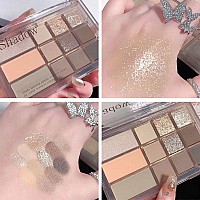 12 Girds Colorful Matte Shimmer Eyeshadow Palette For Eye Makeuphigh Pigmented Eye Shadow Primers Powder Palet De Sombras De Oj