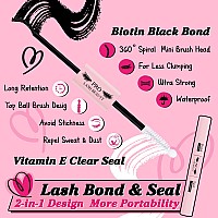 Diy Lash Extension Kit 280Pcs Lash Clusters D Curl Eyelash Extension Kit Individual Lashes With Lash Bond And Seal Lash R