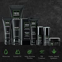 Tiege Hanley Mens Skin Care Set Rejuvenation Skin Care Routine For Men System Level 5 Mens Skincare Set Face Wash Scrub