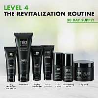 Tiege Hanley Mens Skin Care Set Revitalization Skin Care Routine For Men System Level 4 Mens Skincare Set For Fine Lines I