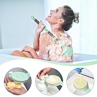 Back Scrubber Anti Slip For Shower 217 Detachable Back Bath Brush For Shower Back Scrubber Exfoliation And Improved Skin