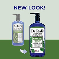 Dr Teals Body Wash With Pure Epsom Salt Relax Relief With Eucalyptus Spearmint 24 Fl Oz Pack Of 2 Packaging May Vary