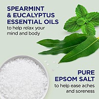 Dr Teals Body Wash With Pure Epsom Salt Relax Relief With Eucalyptus Spearmint 24 Fl Oz Pack Of 2 Packaging May Vary