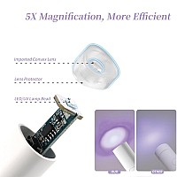 Uv Light For Gel Nails Denabuty Mini U V Led Nail Lamp Handheld With Stand Portable Nail Dryer Rechargeable Usb Cordless Nail