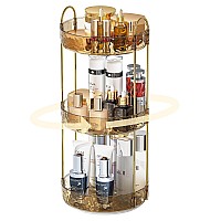 Fbotml Makeup Organizer Spinning Makeup Organizer Countertop Bathroom Organizer And Storage Perfume Organizer Large Capacity