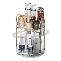 Fbotml Makeup Organizer Spinning Makeup Organizer Countertop Bathroom Organizer And Storage Perfume Organizer Large Capacity