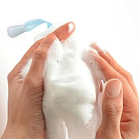 10 Pcs Soap Bags Handmade Soap Bubble Mesh Bags Exfoliating Soap Saver Pouch Net Bags With Drawstring Body Facial Cleaning Tool