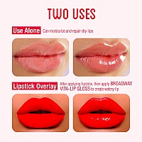 Ruby Kisses Broadway Vitalip Clear Lip Gloss Moisturizing Hydrating Nourishing Long Lasting High Shine Gloss Honey Argan Oil