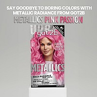 Got2B Metallics Permanent Hair Color M87 Pink Passion