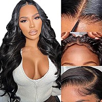 Gurvey Wear And Go Glueless Wig Human Hair For Beginners 28 Inch 180 Density 13X4 Hd Lace Front Wigs Human Hair Pre Plucked Nat