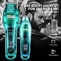 Dsp Hair Clipper Trimmer Kit For Men Professional Barber Set For Hair And Beard Cutting Zero Gap Beard Trimmer With Led Displa