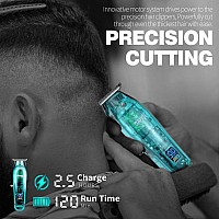 Dsp Hair Clipper Trimmer Kit For Men Professional Barber Set For Hair And Beard Cutting Zero Gap Beard Trimmer With Led Displa