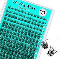 Vavalash 168 Pcs Individual Cluster Lashes Diy Eyelash Extension Light And Soft Faux Mink Slik Lash Clusters Easy Full Lash Exte