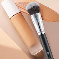 Energy Foundation Brush Expert Face Makeup Brush For Liquid Cream Powder Blending Buffing Buildable Coverage For Base Makeup Den