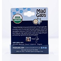 Mad Gabs Moose Smooch Sugar Cookie Lip Balm Moisturizing And Certified Organic Made With Organic Olive Oil And Beeswax