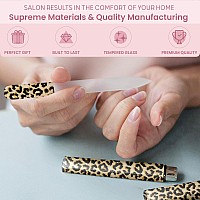 Best Crystal Glass Nail File For Women Nail File Travel Case Nail File Set For Women Heavy Duty Nail File For Natural Na