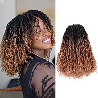 Toyotress Yanky Twist Crochet Hair 8 Inch 8 Packs 30 Strandspcs Pretwisted Fluffy Spring Mini Twist Short Bob Passion Twis