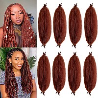 Marley Twist Braiding Hair Preseparated Springy Afro Twist Hair Kinky Twist Crochet Hair Braids For Distressed Soft Locs Sprin