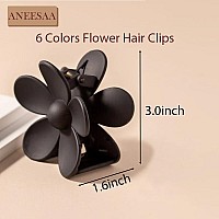 Hair Accessories Large Daisy Claw Clips Strong Hold For Thick Thin Hair 6 Colors Cute Gift For Women