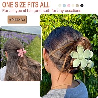 Hair Accessories Large Daisy Claw Clips Strong Hold For Thick Thin Hair 6 Colors Cute Gift For Women