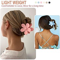 Hair Accessories Large Daisy Claw Clips Strong Hold For Thick Thin Hair 6 Colors Cute Gift For Women