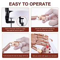 Mekk Nail Practice Hand Flexible Practice Hand For Acrylic Nails Manicure Practice Nail Hand For Beginners Nail Tech Must Haves