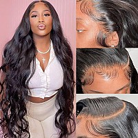 Douyin Body Wave Lace Front Wigs Human Hair Pre Plucked 13X4 Transparent Lace Front Wigs For Women Human Hair Wig Glueless Front