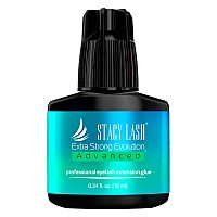 Stacy Lash Extra Strong Evolution Advanced Eyelash Extension Glue 034Floz10Ml 1Sec Dry 6Weeks Retentionblack Adhesivepr