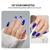 Shoyum Royal Blue Gel Nail Polish 15Ml Sapphire Blue Gel Polish Color Soak Off Uv Led Spring Summer Royal Blue Nail Polish Art