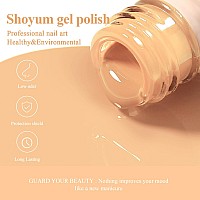 Shoyum Gel Nail Polish 15Ml Wheat Color Soak Off Uv Led Nail Gel Polish Nail Art Starter Manicure Salon Diy At Home 051Oz