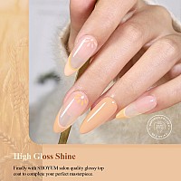 Shoyum Gel Nail Polish 15Ml Wheat Color Soak Off Uv Led Nail Gel Polish Nail Art Starter Manicure Salon Diy At Home 051Oz