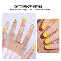 Shoyum Pastel Gel Nail Polish 15Ml Canary Yellow Color Gel Polish Soak Off Led Nail Lamp Gel Polish Nail Art Diy Home Manicure