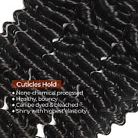 Deep Wave Bundles Human Hair 18 20 22 Inch Human Hair Bundles Deep Wave 100 Unprocessed 12A Wet And Wavy Bundles Double Weft De