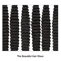 Ocean Wave Crochet Hair For Black Women 18 Inch Curly Braiding Hair For Bohemian Box Braids 2 Curly Crochet Hair 6 Packs Brown