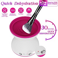 Electric Makeup Brush Cleaner Machine Two Gears Speed And Dehydration Function Travel Portable Automatic Usb Brushes Cleaner C