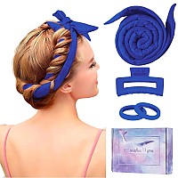 Flylipu Heatless Curling Rod Headband Upgraded 60 Extra Long Heatless Curls Soft Hair Curlers To Sleep In Hair Rollers For N