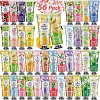 Vespro 56Pack Hand Cream Gifts Set For Women Bulk Hand Lotion Travel Size For Dry Cracked Hands Mini Hand Lotion For Teacher A