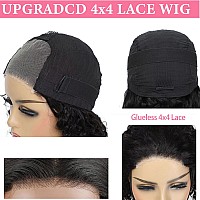 Atilck Wear And Go Glueless Bob Wig Body Wave Lace Front Human Hair Wigs For Black Women Pre Plucked And Pre Cut 4X4 Lace Cl