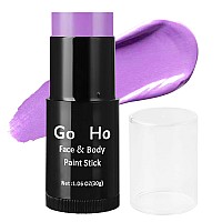 Go Ho Creamblendable Light Purple Face Paint Stick 106 Ozfullcoverage Pastel Purple Face Body Paint Stick For Adults Child