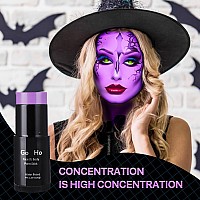 Go Ho Creamblendable Light Purple Face Paint Stick 106 Ozfullcoverage Pastel Purple Face Body Paint Stick For Adults Child