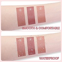 3 Colors Matt Nude Lipstick Lipliner Lip Crayons Pack Set Velvet Moisture Smooth Matte Lipstick Pencils Waterproofwaterlasting