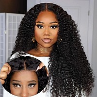 Nadula Bye Bye Knots Glueless Wig Deep Curly Wave Human Hair 7X5 Invisible Knots Hd Lace Front Put On And Go Glueless Prebleach