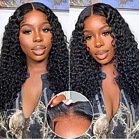 Nadula Bye Bye Knots Glueless Wig Deep Curly Wave Human Hair 7X5 Invisible Knots Hd Lace Front Put On And Go Glueless Prebleach