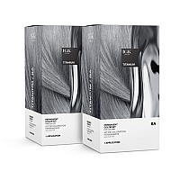 Igk Permanent Color Kit 2Pack Titanium Pure Cool Gray Ba Easy Application Strengthen Shine Vegan Cruelty Free A