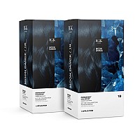 Igk Permanent Color Kit 2Pack Moon Dance Darkest Blue Black 1B Easy Application Strengthen Shine Vegan Cruelty Fr