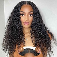 Wear And Go Glueless Wigs Human Hair Pre Plucked Pre Cut 4X4 Lace Front Wigs For Black Women Human Hair 30 Second Install For Be